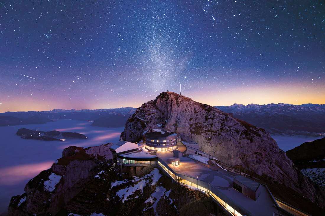 Sternenhimmel auf dem Pilatus | © Pilatus Bahnen AG - Severin Pomsel