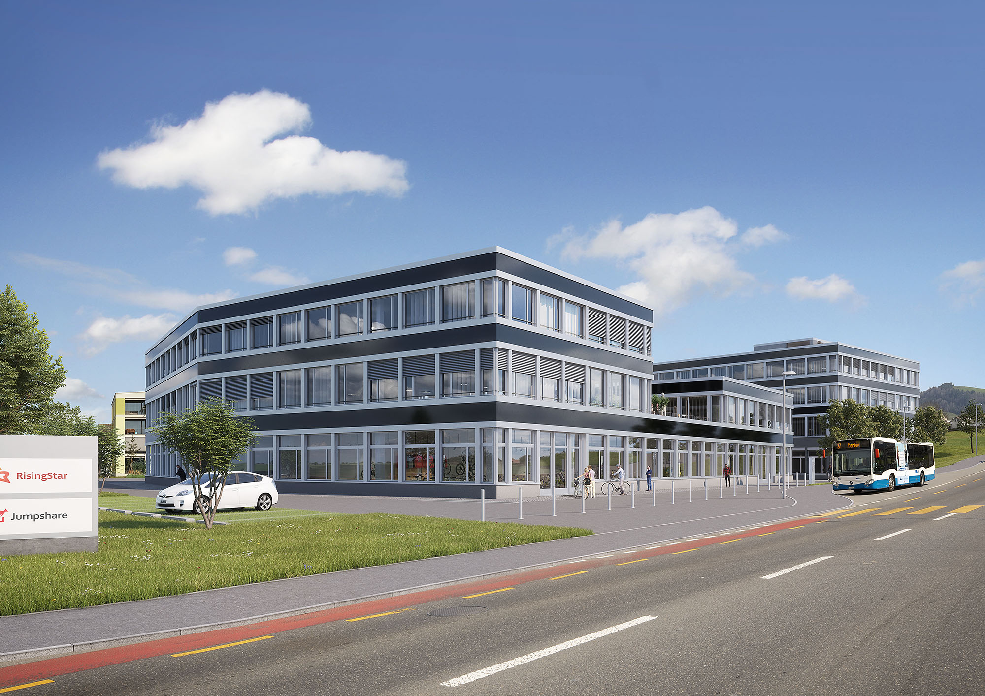 Neue Geschäfts- und Gewerbehäuser in Buchrain | News ...