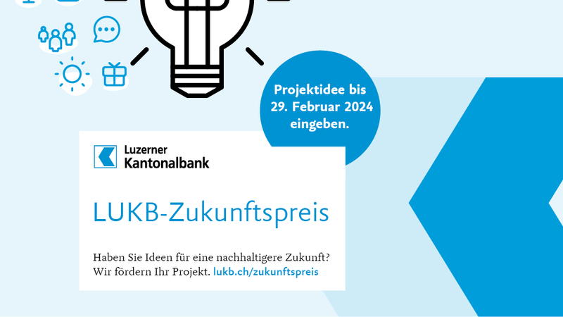 Zukunftspreis | © Luzerner Kantonalbank AG