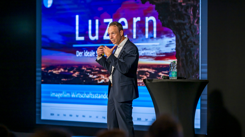 Ivan Buck, Direktor Wirtschaftsförderung Luzern - Jahresversammlung 2025 | © Wirtschaftsförderung Luzern